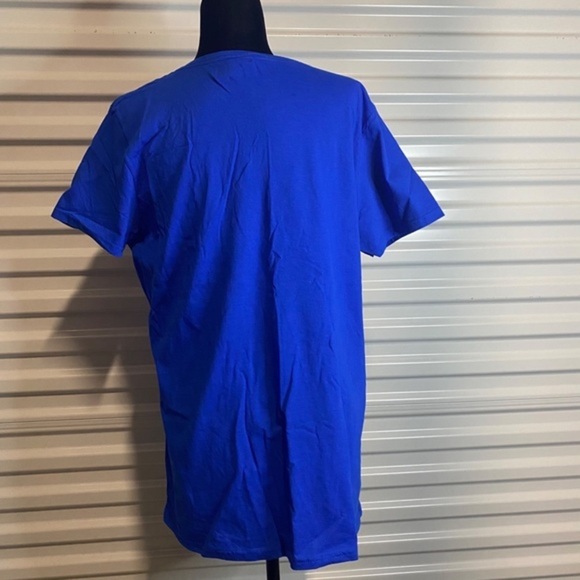 I hate Mornings Dog Fruit Of The Loom Blue T-Shirt Women’s Size 2XL - Picture 5 of 12